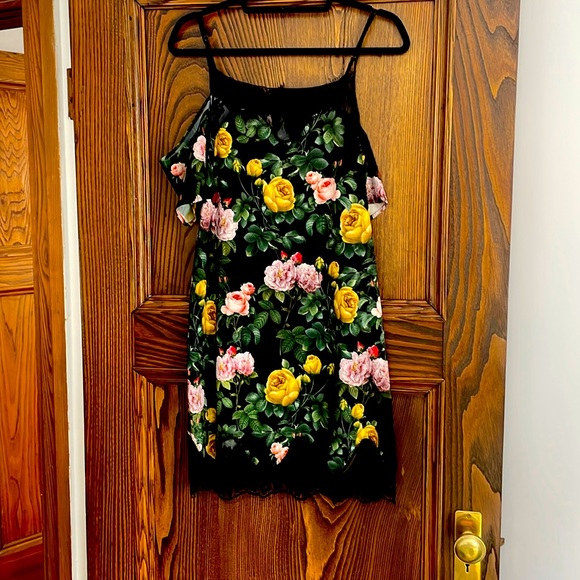 Delfi Collective Floral off the shoulder dress - Picture 1 of 3